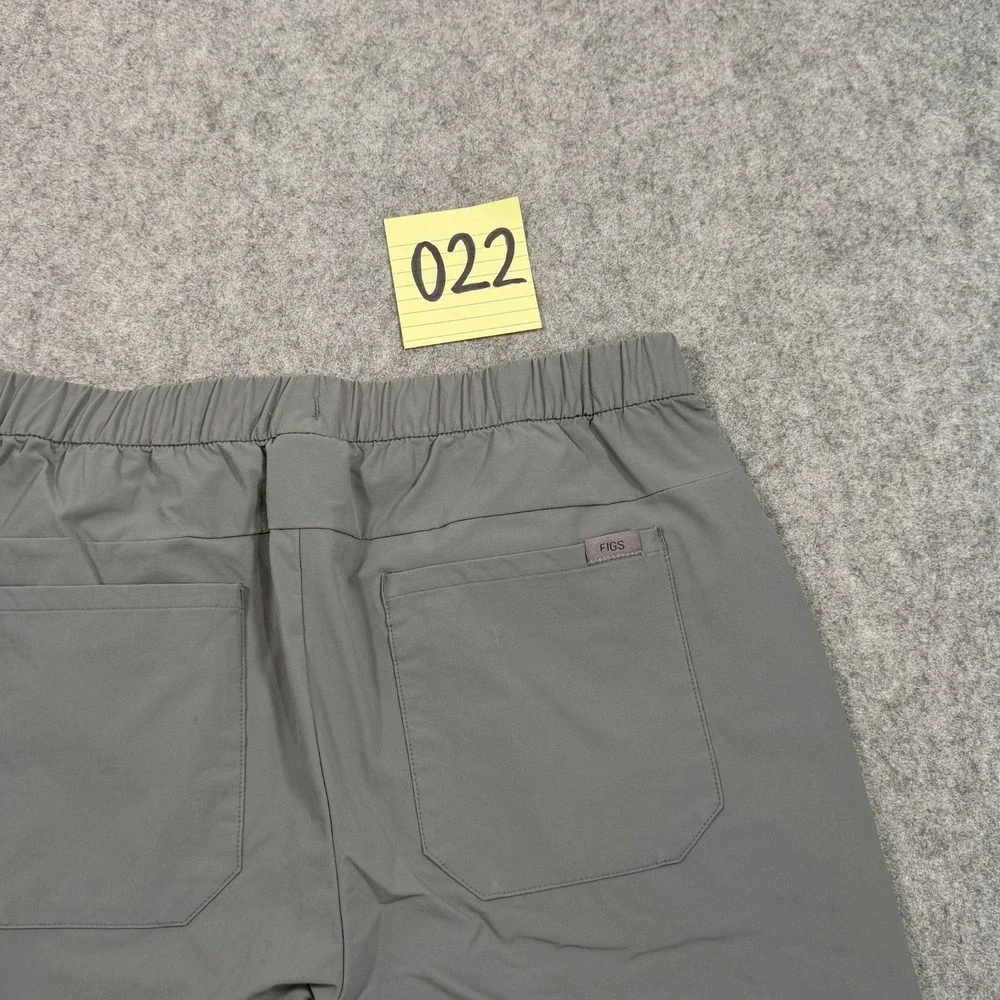 Figs Pro Technical Collection Gray Tailored Trouser Scrub Pants Men's Size Large